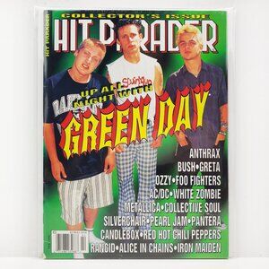 Hit Parader Magazine Green Day Alice in Chains Metallica Feb. 1996 Unread Stock